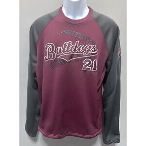 XGrain L Mens Long Sleeve Fleece W Pockets Mississippi State Bulldogs Baseball